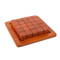 Wooden Flip Push Chess Game for Kids Parent-Child Interactive Tabletop Game Early Education Toy