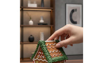 Gingerbread House Cute Holiday Cottage Textured Tabletop Decor for Collectors