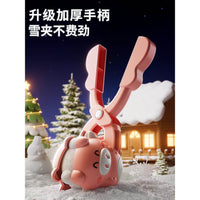 儿童夹雪神器玩雪工具雪球夹子堆雪人模具小鸭子下打雪仗玩具装备