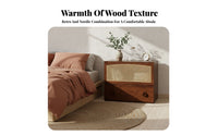sturdy Wood Construction Stackable Storage Module interlocking Design bookshelf complimentarystanding Floor Cabinet Vintage aesthetic for Students, Homeowners, Office Workers, Children's Room, Bedroom, Entryway, Kitchen