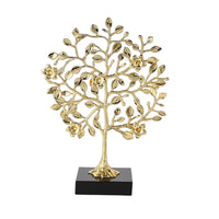 Decorative Tree with Base Modern Sculpture Tabletop for Entryway