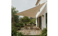 Tear-Resistant Triangle Shade Sail Waterproof Triangular Shade Sail Blocking Canopy Cover Heavy Duty for Backyard, Garden, Deck