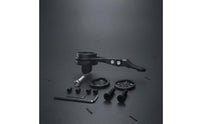 Bike Computer Extension Mount Lightweight Front-Facing Mount with Adapters Compatible Computer Holder with Adapter for Gravel Riding