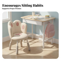 Splitrear support Student Chair Space-Saving children's Furniture Breathable Fabric