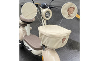 Elasticized Electric Bike Basket Cover Safeguarding Scooter Basket Cover Dustproof Long-Lasting for Commuters