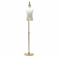 Child Mannequin clothCovered Mannequin with Metal Base Stable Manikin for Tailors