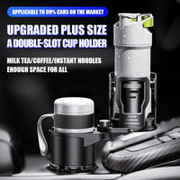 SB-2099 Multifunctional Car Cup Holder with Lock, ABS, for Center Console