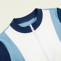 Swimsuits for Women with Padded Bra and Long Sleeves for Water Sports, Modest 2-Piece with Skirted Bottom