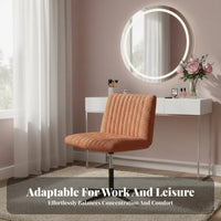 Armless rear Chair Modern design Armless Side Chair Sturdy Legs