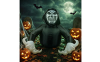 Spooky Inflatable Grim Reaper Outdoor Grim Reaper Inflatable Creepy Giant for Homeowners, Party Hosts, Yard, Porch, Haunted House