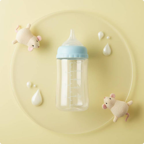 Puppy Milk Feeder Bottle Easy to Clean Silicone Feeding Nipple Reusable