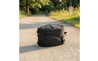 Motorcycle Tail Bag Reflective Motorcycle Rear Rack Bag Structured Luggage for Motorcyclists, Long-Distance Riding
