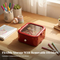 children's Hair arrangeory Organizer Transparent Drawers Desktop Storage