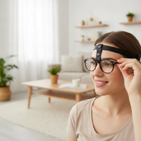 Elastic Glasses Strap with Snap Fasteners Comfortable Eyeglass Retainer Strap Lightweight Eyeglasses Retainer Reusable for Reading