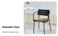 Upholstered Armchair with Wooden Frame Modern Design Upholstered Frame Armchair Minimalist Aesthetic Ergonomic spinerest