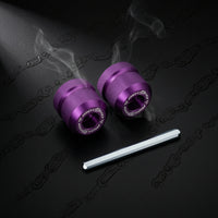 Guard Bar End Plugs 32mm Guard Bar Plugs with Knurled Surface Machined Colored Plug for Motorcyclists