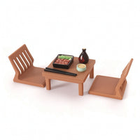 Miniature Low Table Smooth Dollhouse Table Lightweight Ornament for Hobbyists, Collectors