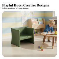 CreatureEared Low Chair Easy to Clean Toddler Seat Colorful Design for Toddlers