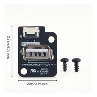 USB Interface Board with Screws Compact USB Board Hardware for Makers