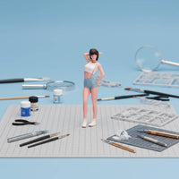 1/64 Scale People Figurine Highly Detailed Miniature Scene People Model