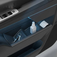 4 Pieces Long-Lasting Electric Vehicle Electric Pickup Door Pocket Insert Easy to Install Electric Pickup Door Storage Box Anti-Slip Vehicle Interior Organizer Waterproof