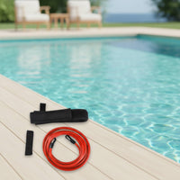 Stationary Swimming Training Belt with Elastic Cord Comfortable Swim Belt with Tether Low-Impact Swim Tether Long-Lasting for Swimmers, Coaches