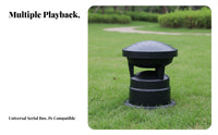 Rock-Shaped Speaker Waterproof Lawn audio system Weatherproof for public green space, Backyard