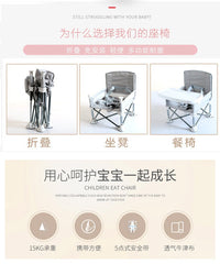 Portable Folding Baby High Chair for Travel and Outdoor