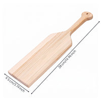 Wooden Paddle Simple to Mount to Hang Unfinished Smooth Surface Unfinished Wooden Board