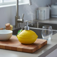 Lemon Shaped Soap Dispenser Decorative Lemon Soap Pump for Kitchen