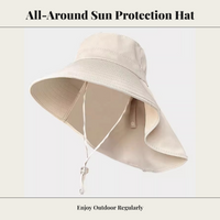 Adventure Hat Wide Brim UPF 50+ Breathable Foldable Hunting