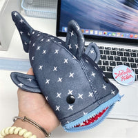 Creative Shark Star Pencil Case Ins Style Cute Storage Bag