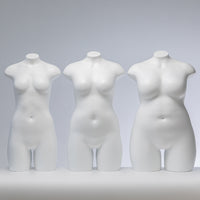 Full-Body Mannequin for Plus-Size Lingerie Display