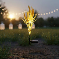 Solar Lotus Stake Light Decorative Outdoor Decor Easy to Assemble for Garden