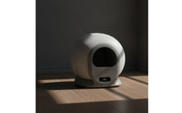 Compact Automatic Litter Box Indoor Enclosed Litter Box Hooded Pet Supply Easy to Clean for Apartment