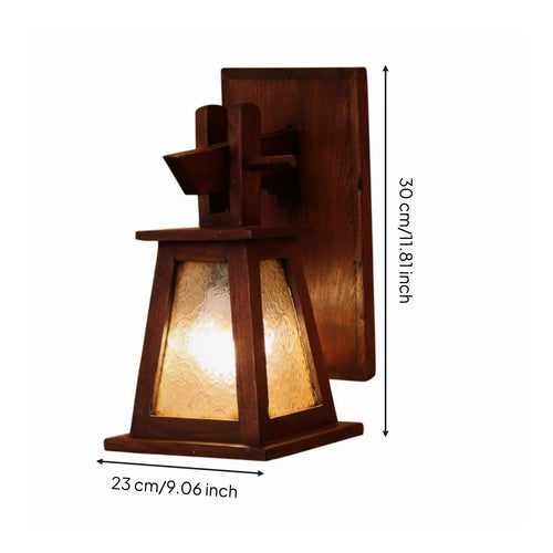 Asian Design Wall Lamp Decorative Home Lighting Rustic for Cafe
