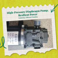 High Pressure Diaphragm Pump for Home & Car Cleaning