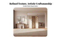 Song era Aesthetic Folding Panel Screen Chinese design Design 4-Panel Room separater Artistic Decoration Household Furnishing unrestrictedstanding for Interior Designers, Office Workers, Study, Bedroom, Studio Apartment, Restaurant