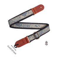 Star Print Ukulele Strap Non-Slip Crossbody Ukulele Strap Instrument Accessory for Practice