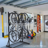 Adjustable Metal Bicycle Parking Rack for Multiple Bikes