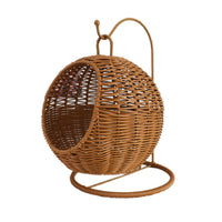 Handwoven Rattan Storage Basket for Home and Hotel