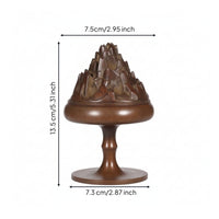 Boshan Fragrance Burner Antique-Inspired Boshan Censer Zen for Meditation Corner