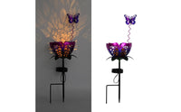 Outdoor Butterfly Garden Stakes with Solar Lights Decorative Butterfly Stake Lights Patterned Garden Stake Light Sturdy for Lawn