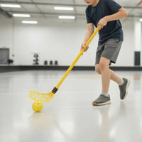 Child-Safe Kids Hockey Stick and Ball Set Lightweight Hockey Sticks and Ball Set Outdoor Toy Portable for Kindergarten