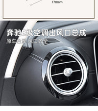Front Air Vent Assembly for Mercedes-Benz E-Class E260 W213 Center Console Vent 2015-2023