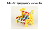 Tabletop Fine Motor Skills Educational Learning Toy Deer-Shaped Activity Toy for Young Children