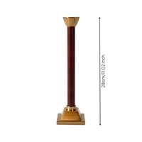 Candle Holder with Geometric Base Versatile Decorative Candle Holder
