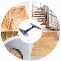 Stair Step Gauge Metal Tool Screw Fasteners for Carpenters, Contractors