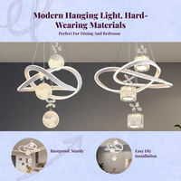 Adjustable LED pendant for kitchen