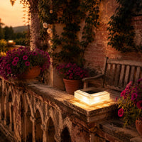 Solar Post Light Waterproof Outdoor Lighting Easy to Install for Garden, Villa